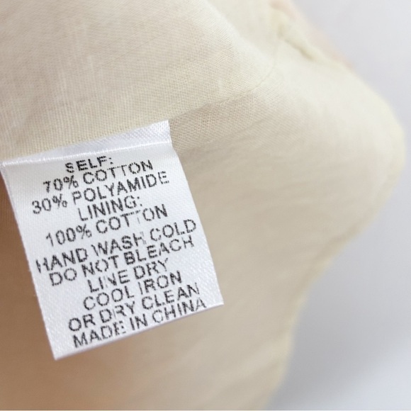 NWT Altar'd State Cream Striped Wrap Midi Dress Sz S - Picture 7 of 8